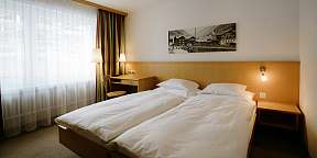 Doppelzimmer Basic Doppelzimmer Basic im Hotel Perren
